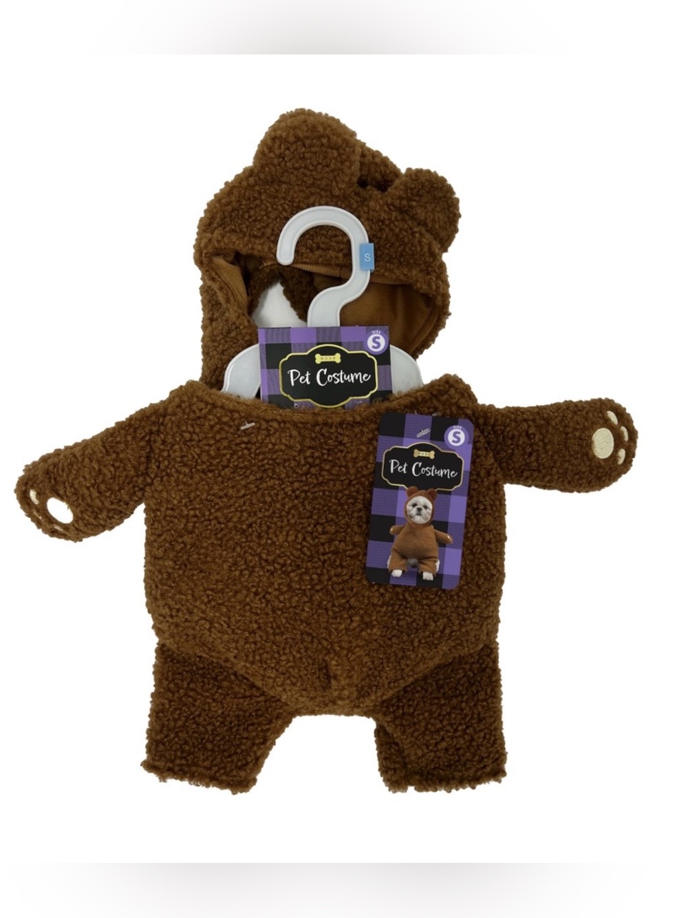 Woof Bear Pet Costume in size large Halloween teddy bear for pet costume